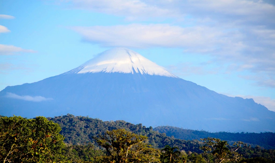 Morona Santiago map - Ecuador 